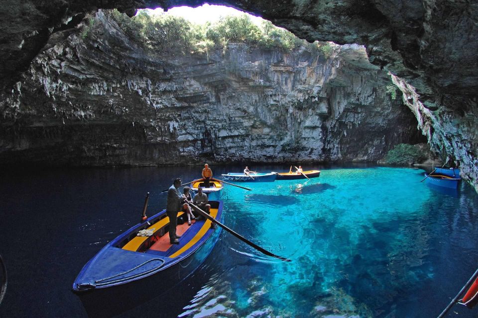 Shorex: Melissani Cave and Myrtos Beach Swim Stop - Inclusions