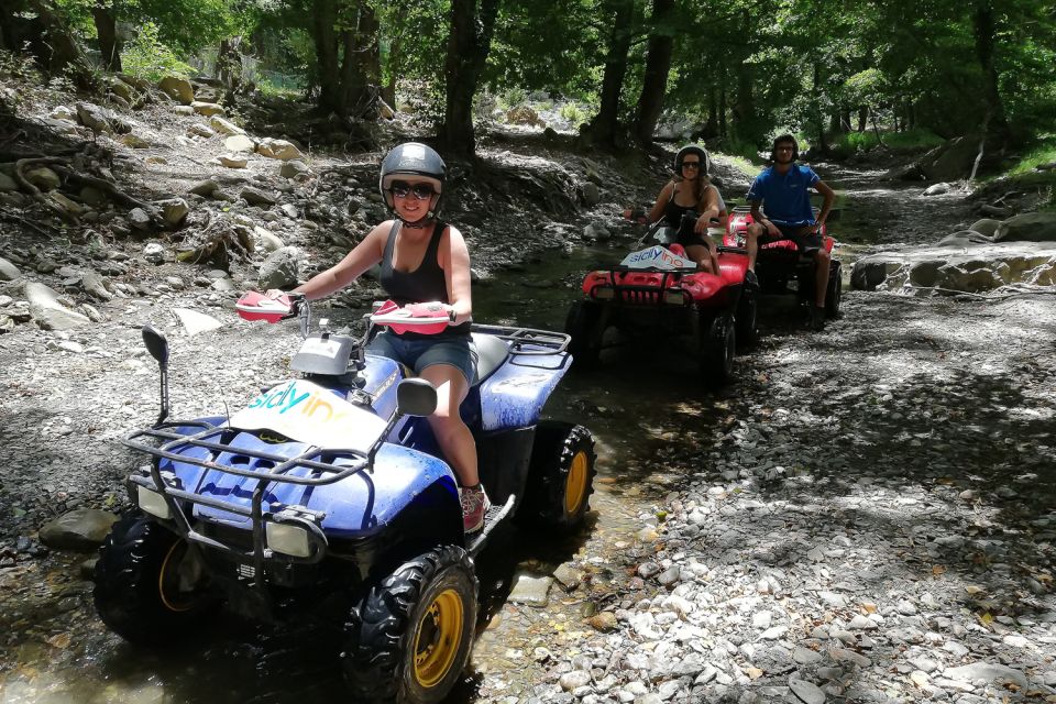 Taormina or Giardini Naxos: Off-Road ATV Tour of Mount Etna - Tour Itinerary