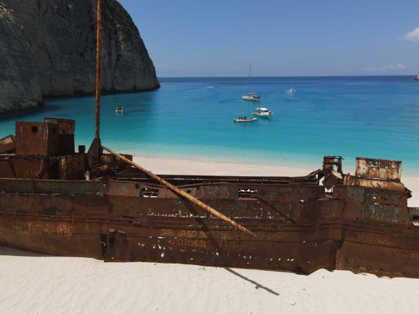 Zakynthos: West Coast & Navagio Bay Cruise With 3 Swim Stops - Navagio Bay Exploration