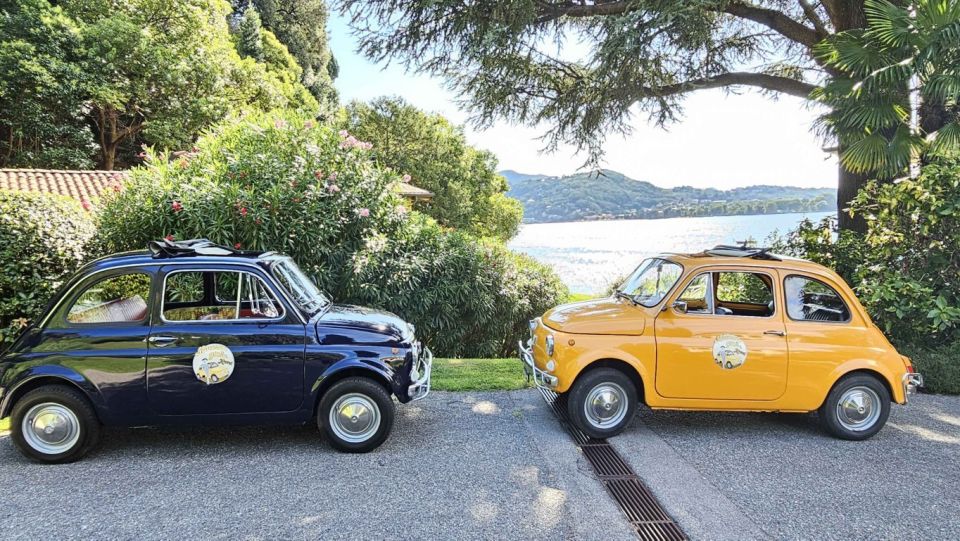 Como Lake: Historic Fiat 500 Rental - Important Information