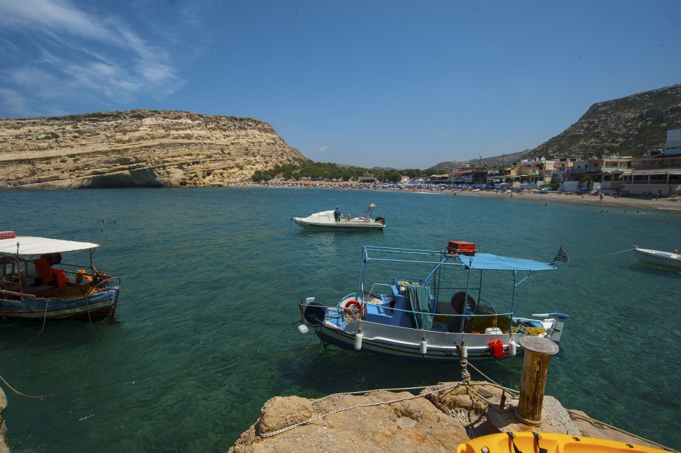 Crete: Matala Beach and Hippie Caves, Red Beach - Inclusions