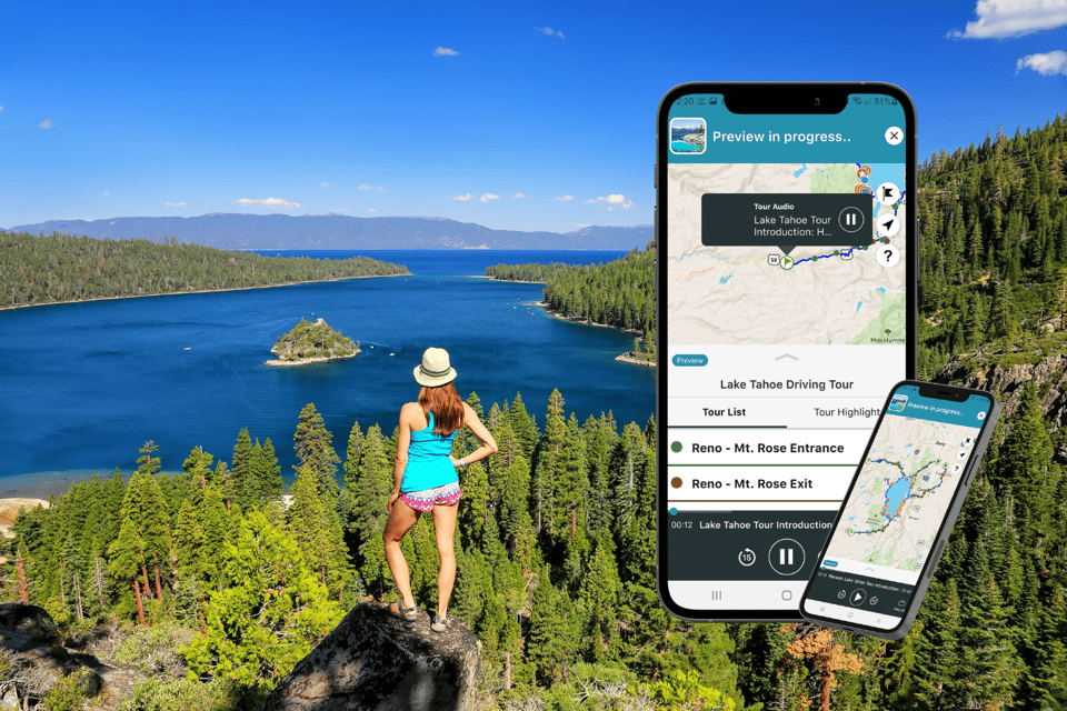 Lake Tahoe: Self-Guided GPS Audio Tour - Important Information