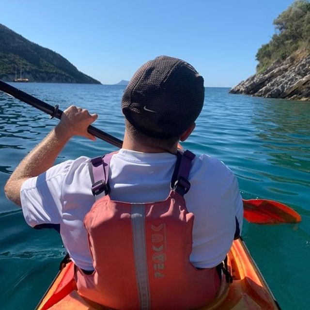 Lefkas: Hidden Blue Cave Half-Day Kayak Trip W/ Lunch - Highlights