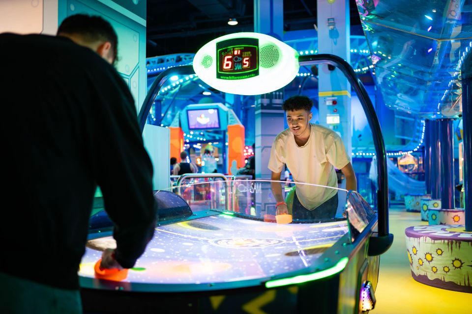 London: Babylon Park - Arcade Games and Rides in Camden - Inclusions