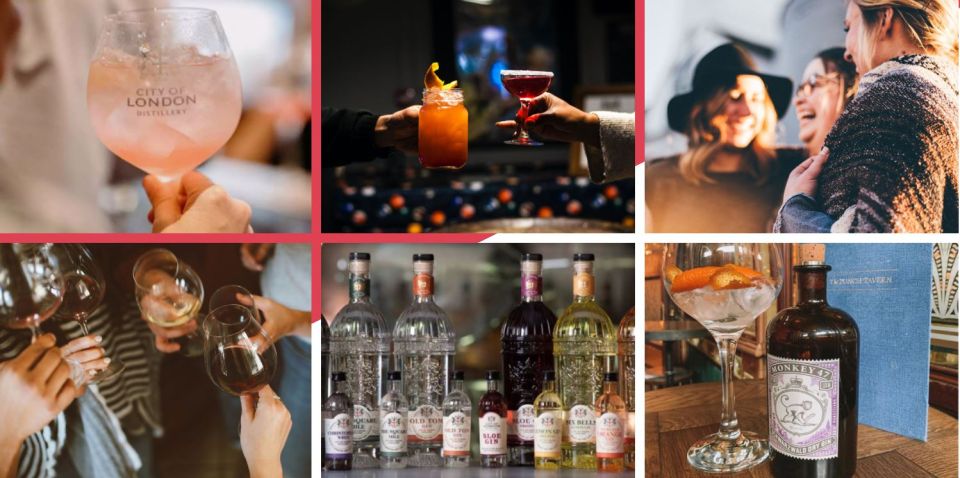 London Gin Craze - The Ultimate Gin Experience - Food and Directions