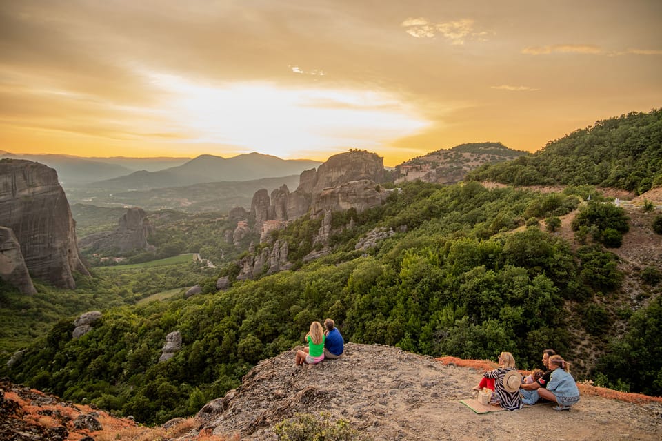 Meteora Sunset With Monastery & Caves Tour in Small Group - Pickup Information