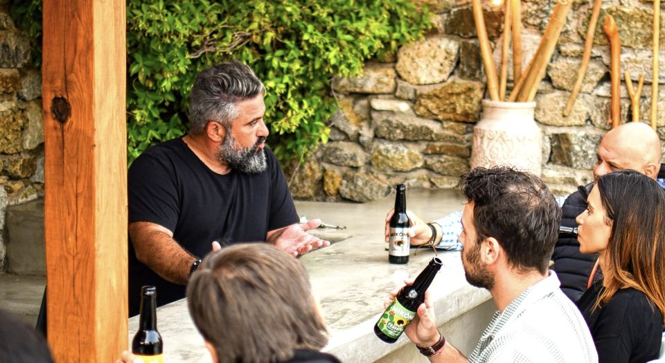 Mykonian Beer And Wine Tasting With Dining - Booking Logistics