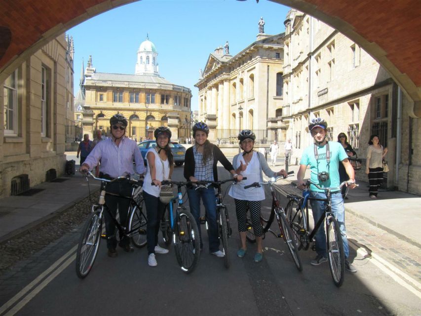 Oxford: City Bike Tour With Student Guide - Meeting Point