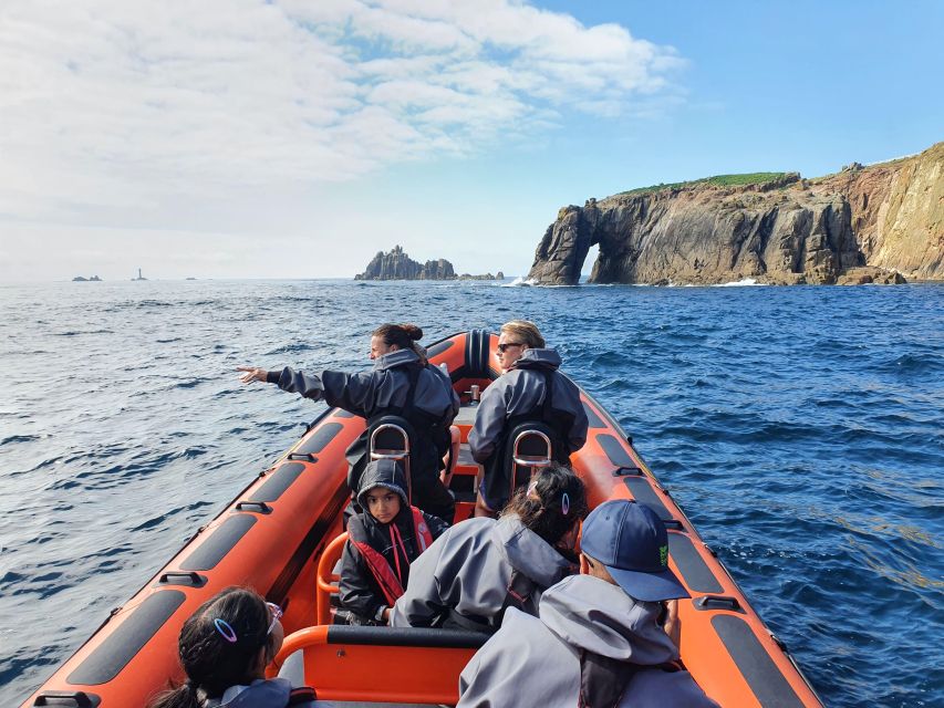 Penzance: Lands End Boat Tour With Wildlife Guides - Sightseeing Highlights