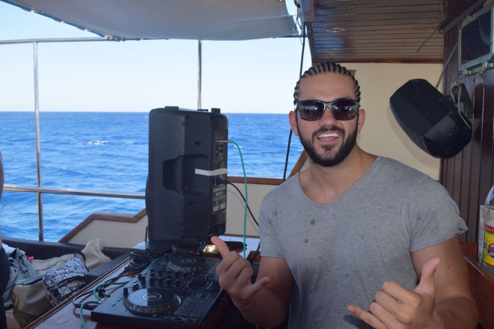 Rhodes: Boat Party Cruise With Live DJ - Boarding and Music