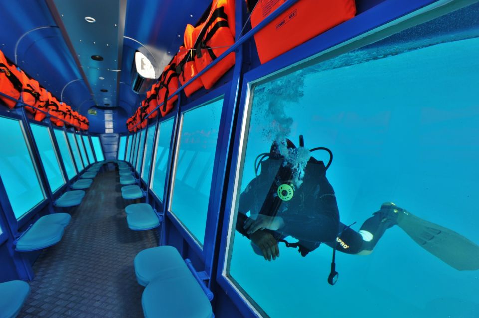 Rhodes Town: Yellow Submarine Cruise With Underwater Views - Tour Highlights