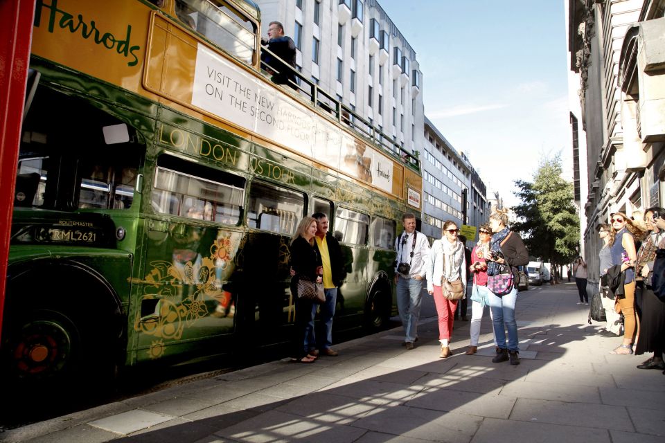 Vintage Double Decker Bus Tour & Thames River Cruise - Meeting Point and Schedule