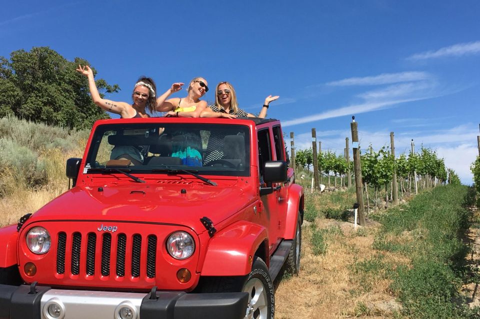 4x4 Jeep Vineyard Safari Tour With Lunch and Wine Tasting - Key Points