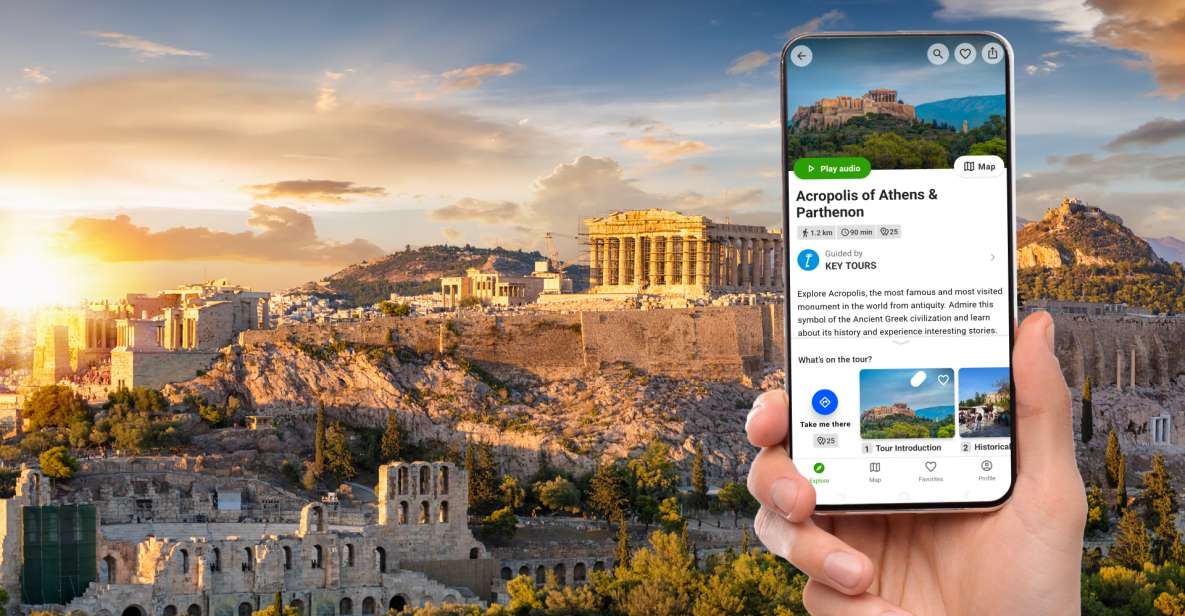 Acropolis of Athens & Parthenon a Self-Guided Audio Tour - Historical Sites Visited