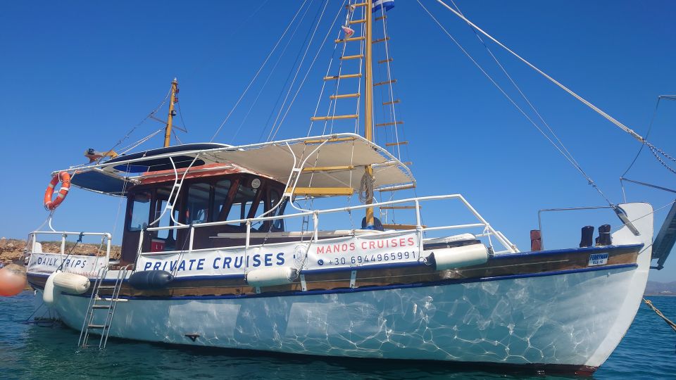 From Chania: Boat Trip to Lazaretta Island With Swim Stop - Meeting Point Details