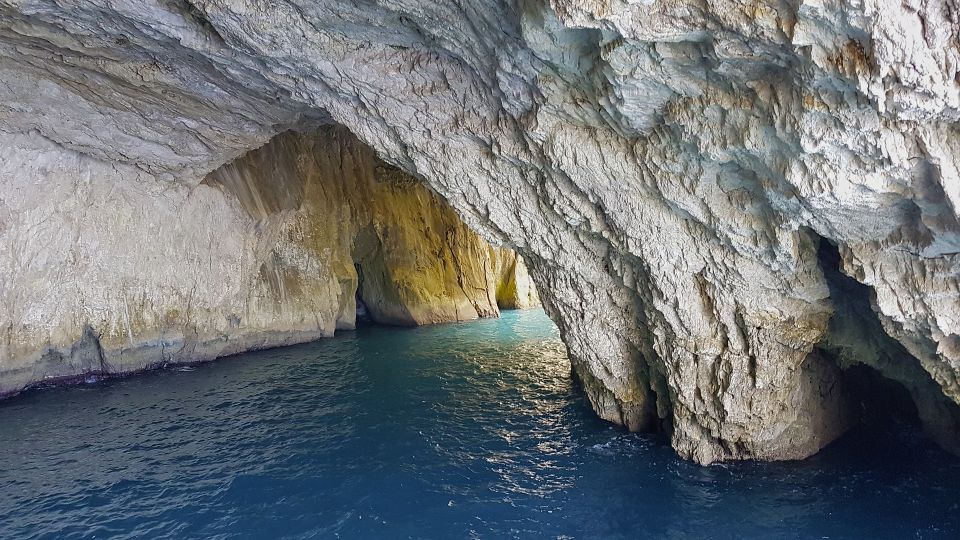 From Lefkimmi: Paxos, Antipaxos & Blue Caves Boat Tour - Background