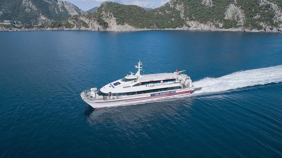 From Marmaris: Roundtrip Ferry to Rhodes With Hotel Transfer - Pickup Details