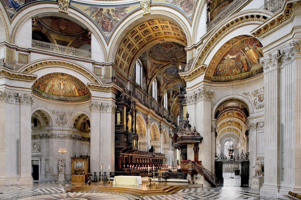 London: St Pauls Cathedral Entry Ticket - Inclusions With the Ticket