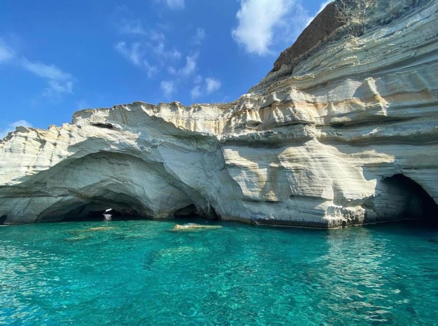 Milos South Side Beaches Cruise From Agia Kyriaki - Highlights