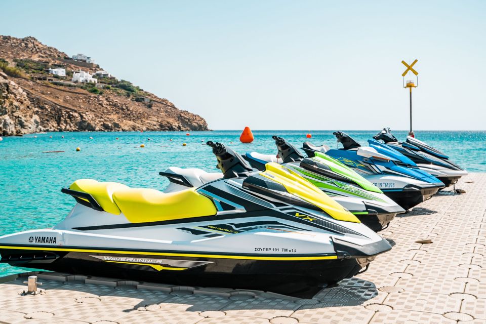 Mykonos: Super Paradise Beach Jet Ski, Canoe, & SUP Rental - Safety Measures