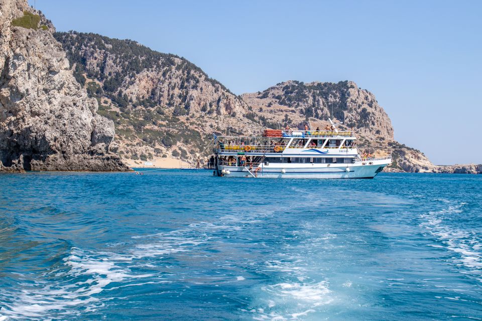 Rhodes: Full Day East Coast Bay to Bay Boat Trip With Lunch - Important Information