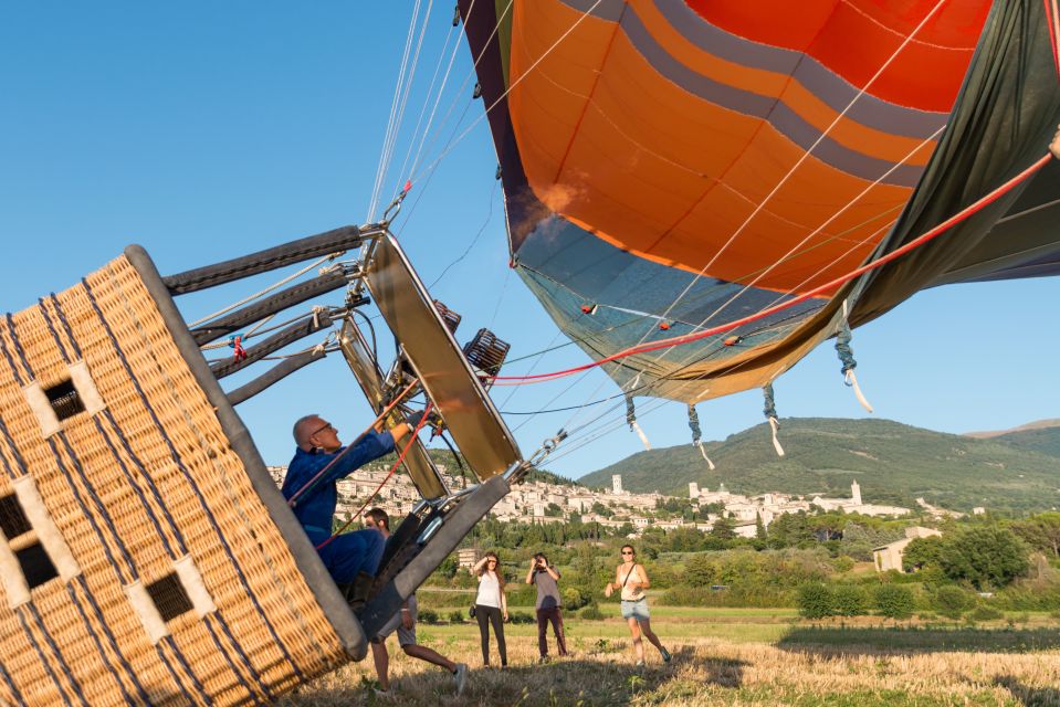 Assisi: Hot Air Balloon Ride With Breakfast & Wine Tasting - Directions