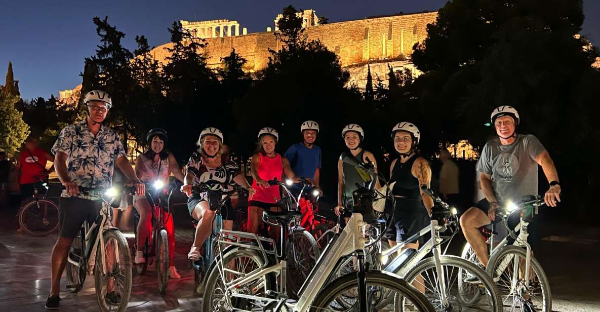 Athens: 2-Hour Highlights Tour by E-Bike After Sunset - Language Options