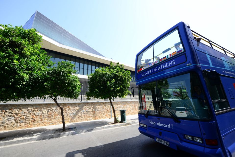 Athens, Piraeus, and Coastline: Blue Hop-On Hop-Off Bus - Includes