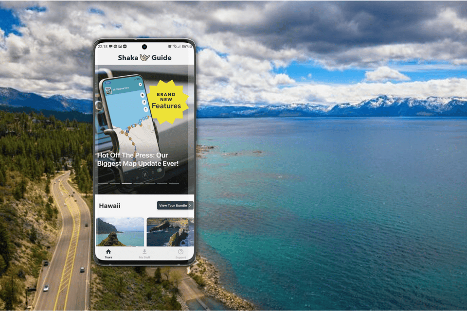 Lake Tahoe: Self-Guided GPS Audio Tour - Tour Itinerary