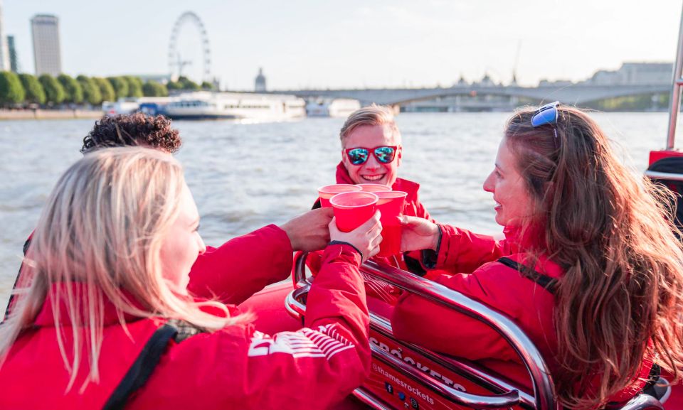 London: Thames Sunset Speedboat Experience With Drink - Common questions