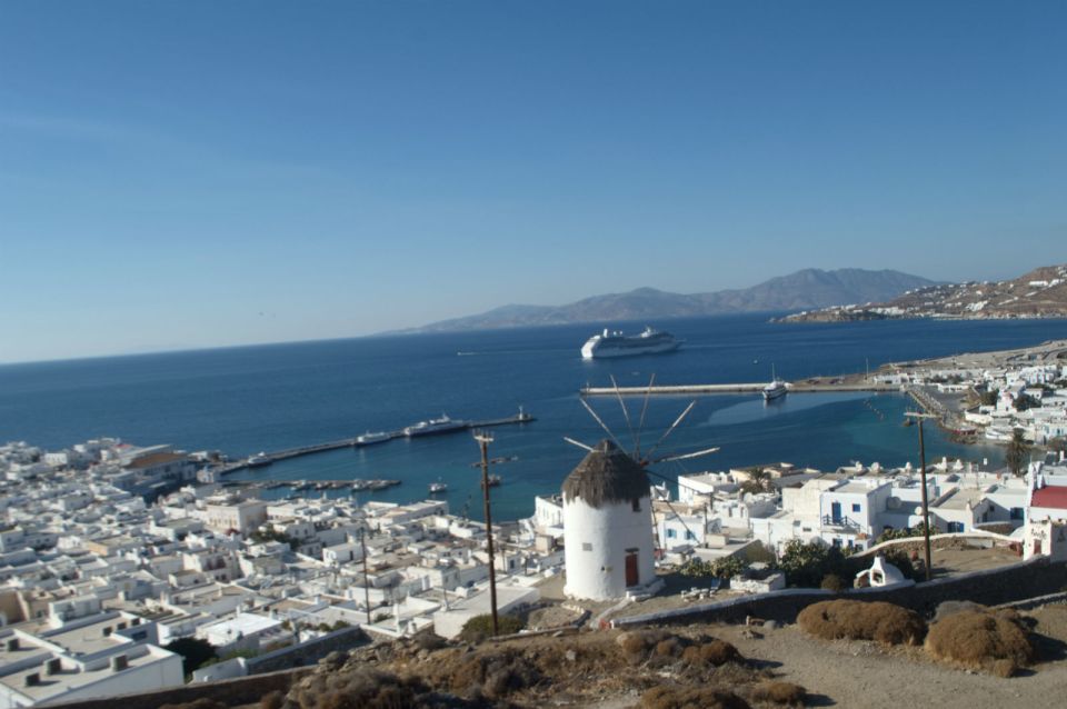 Mykonos: Farm, Ano Mera Village, and Beaches Guided Tour - Visit to Panagia Tourliani Monastery