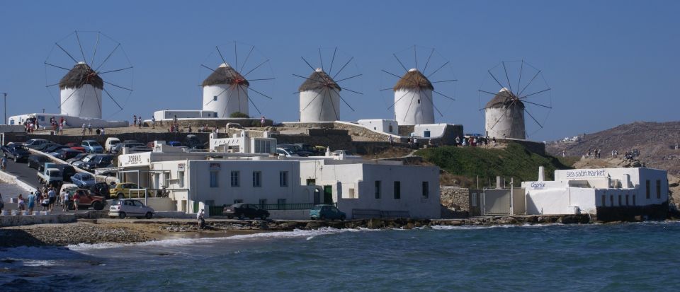 Mykonos Shore Excursion: City & Island Tour - Guides Sign and Meeting Points