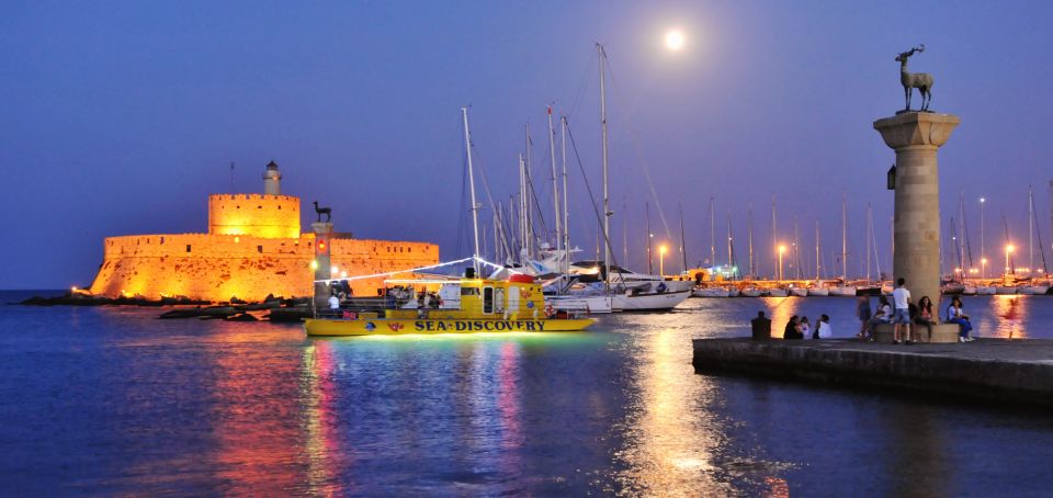 Rhodes Town: Yellow Submarine Cruise With Underwater Views - Common questions