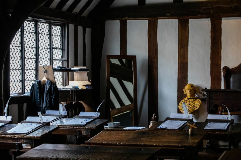 Shakespeares Schoolroom and Guildhall Entrance Tickets - Visitor Experience and Location Details