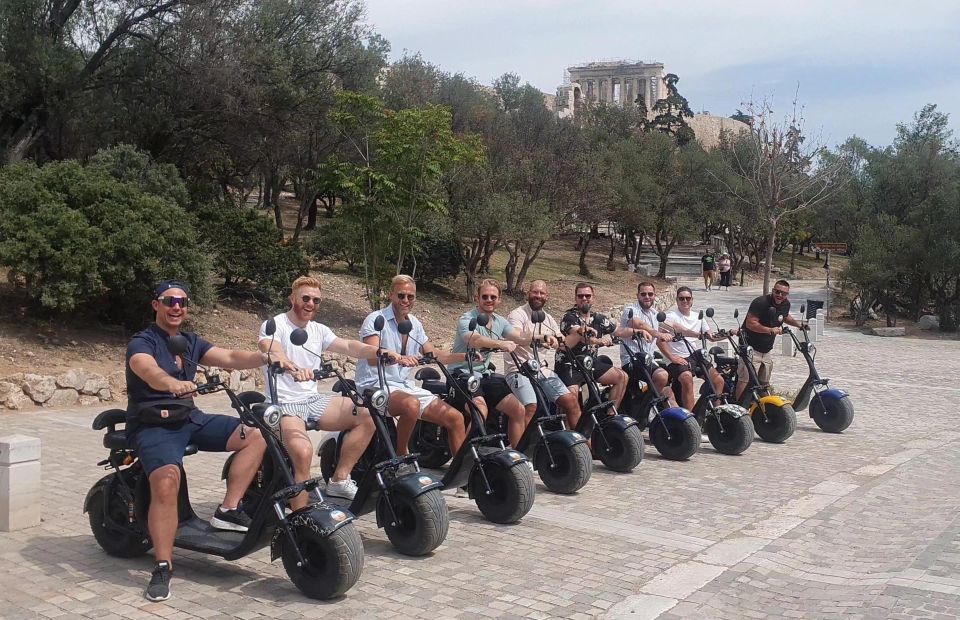 Athens: Premium Guided E-Scooter Tour in Acropolis Area - Price and Booking