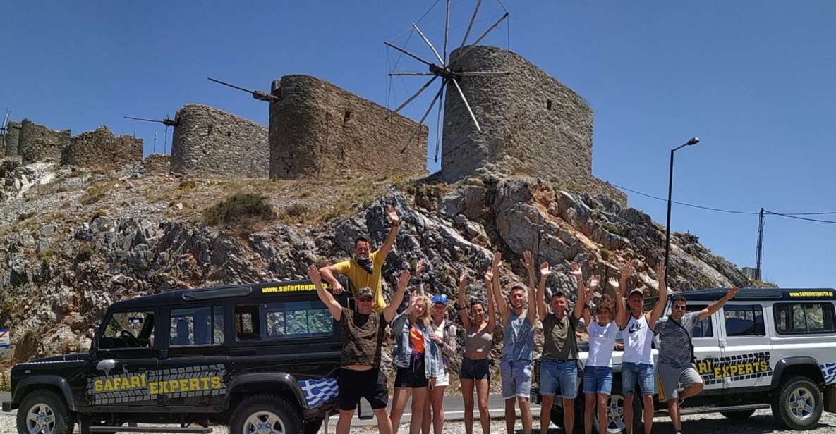 Crete: Lasithi Plateau and Cave of Zeus Off Road Safari Tour - Directions and Meeting Points