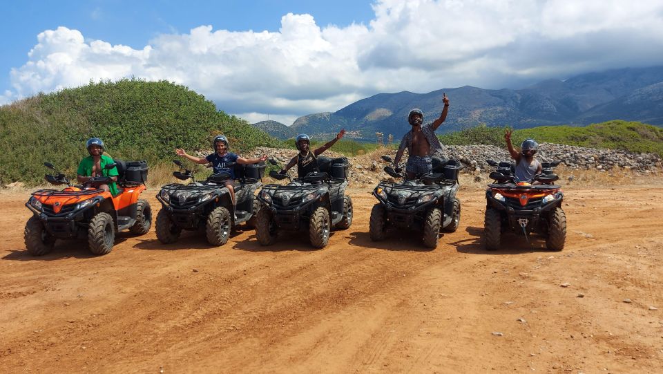 Crete: Off-Road Quad Safari With Hotel Transfers and Lunch - Lunch and Drop-Off Locations