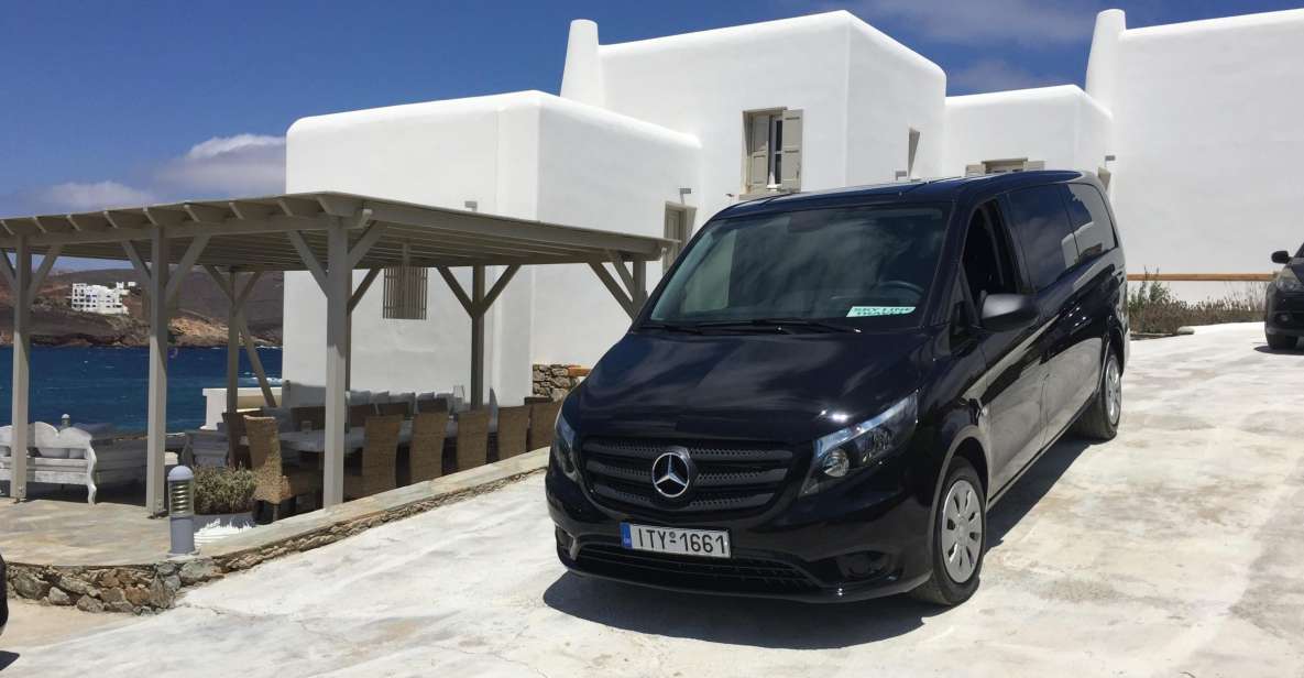 Mykonos: Transfer Service - Meeting Points at Airport and Port