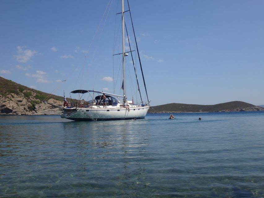 Chios: Sailing Boat Cruise to Oinouses With Meal & Drinks - Common questions