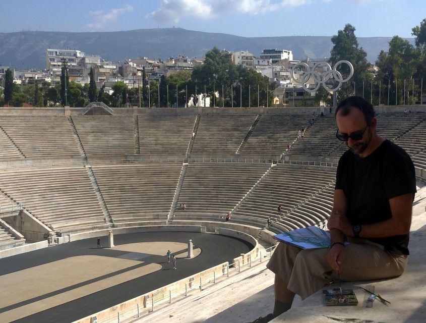 Outdoor Drawing Class in Modern Athens; Pangrati, Metz.. - Common questions