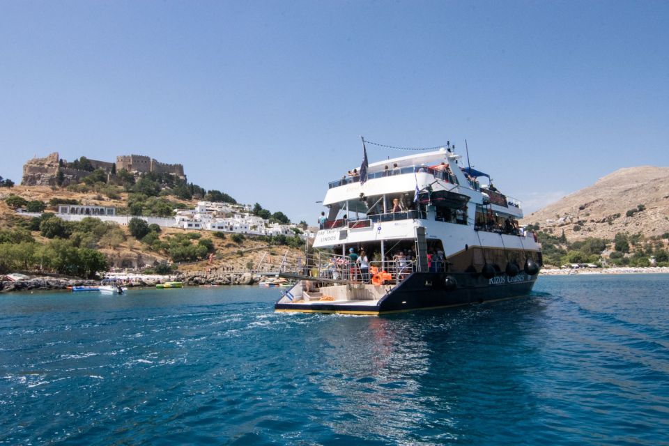 Rhodes Town: Boat Trip to Symi Island and St Marina Bay - Prohibited Items and Actions