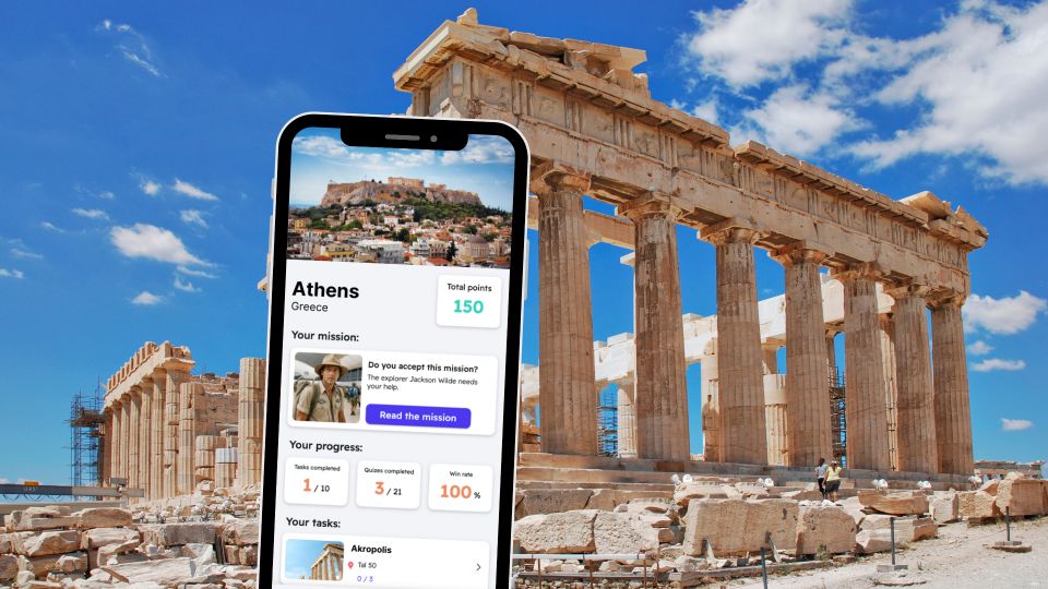 Athens: City Exploration Game and Tour on Your Phone - Common questions