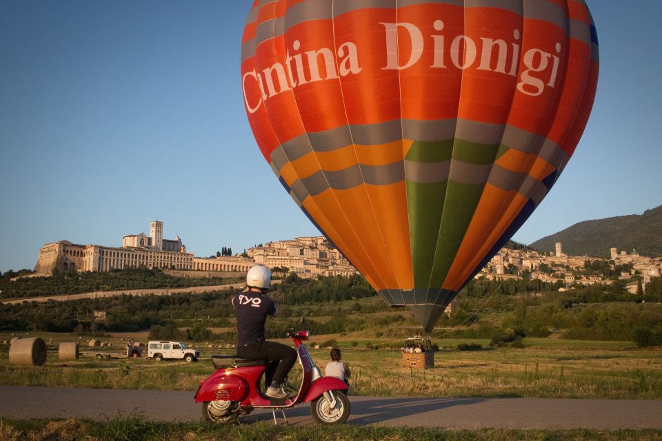 Assisi: Hot Air Balloon Ride With Breakfast & Wine Tasting - Key Points