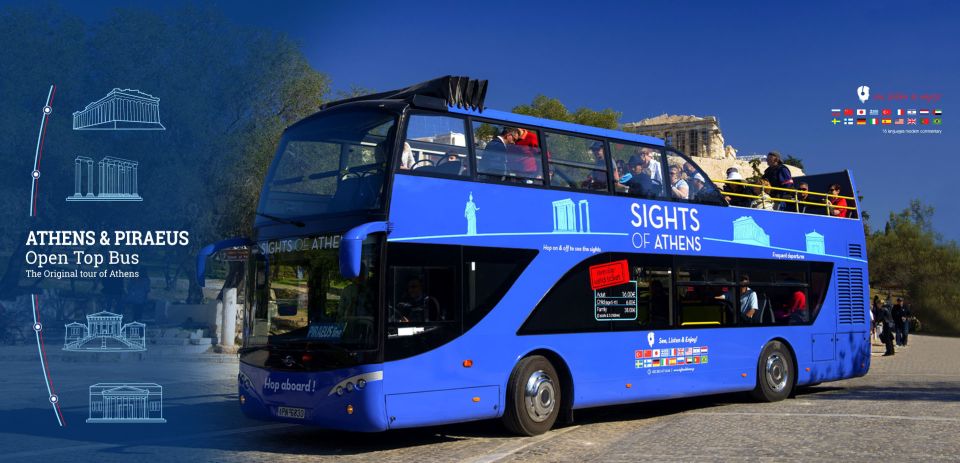 Athens: Blue Hop-On Hop-Off Bus and Acropolis Museum Ticket - Key Points