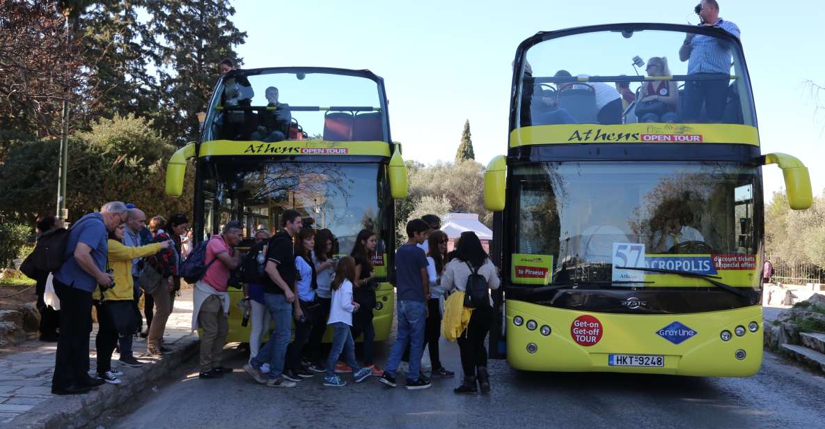 Athens: Hop-On Hop-Off Bus and Cape Sounion Sunset Trip - Key Points