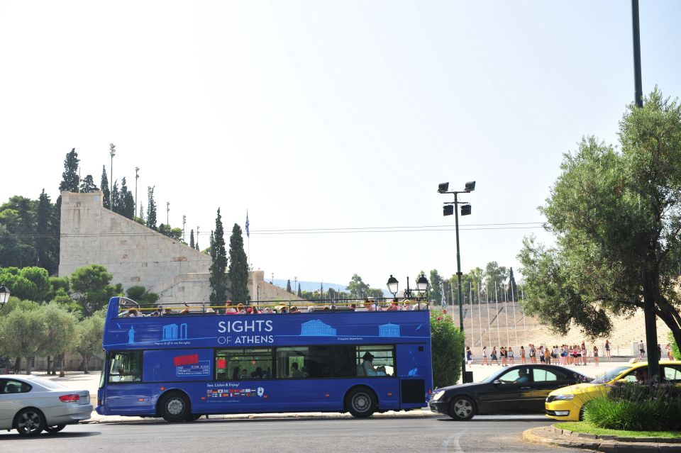 Athens, Piraeus, and Coastline: Blue Hop-On Hop-Off Bus - Tour Details