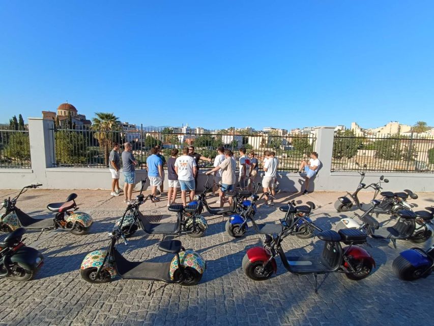 Athens: Premium Guided E-Scooter Tour in Acropolis Area - Key Points