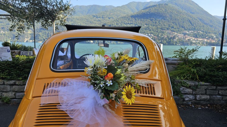 Como Lake: Historic Fiat 500 Rental - Key Points