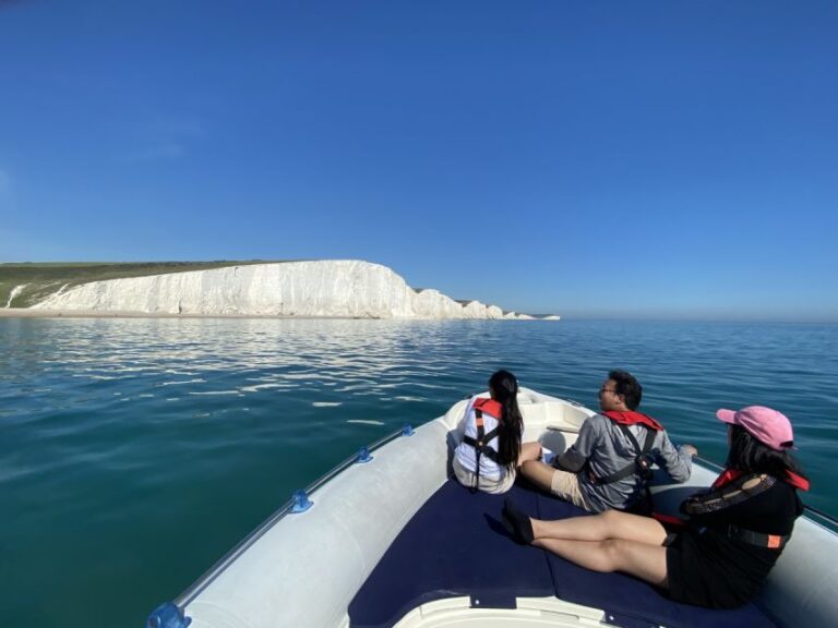 From Brighton: Seven Sisters Boat Tour