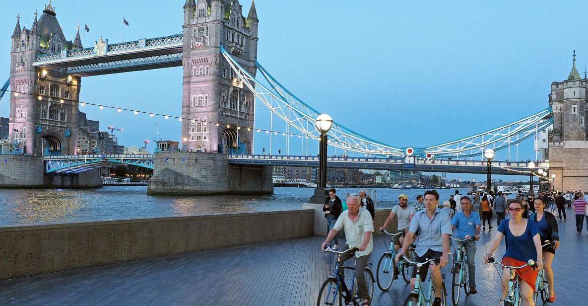 London: 3-Hour Sunset Bike Tour - Key Points